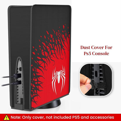 DKD dust cover compatible for PS5 console (suitable for both disc and digital version)