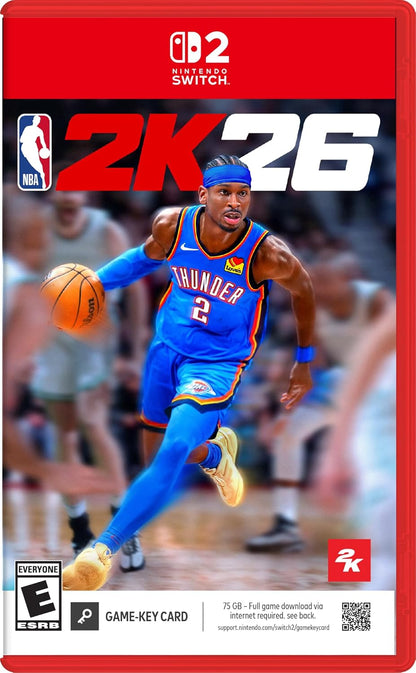NBA 2K26 (Game-Key Card) for Nintendo Switch 2