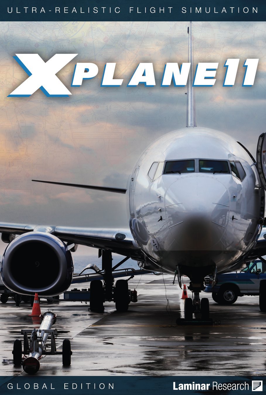Official Version - X-Plane 11 Global Flight Simulator (PC)