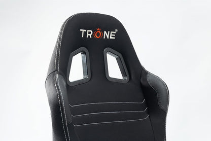 TRONE RS1 Aero Black Racing Simulator Gaming Chair with Seat & Cockpit | Compatible with Logitech PXN V10, V99, G923, G29, G920 | Xbox One, PS4, PS5, PC | Foldable & Adjustable Frame (RS1-Aero-Black)