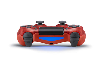 DKD Translucent Red wireless controller compatible for PS4 (Generic)