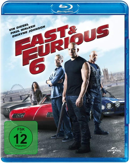Fast & Furious 6 (Blue Ray DVD Collection)