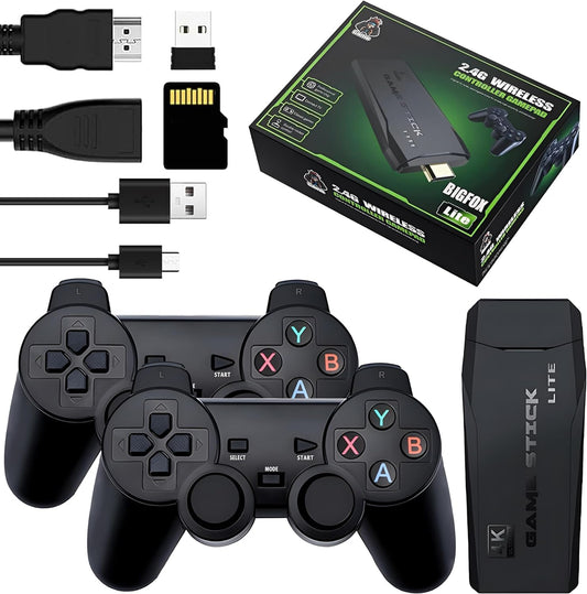 DKD Video Games for Kids Retro Game Stick for Tv Wireless