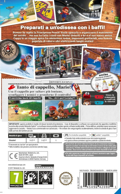 Nintendo Giochi per Console Super Mario Odissey
