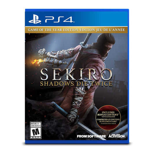 Sekiro: Shadows Die Twice goty PS4