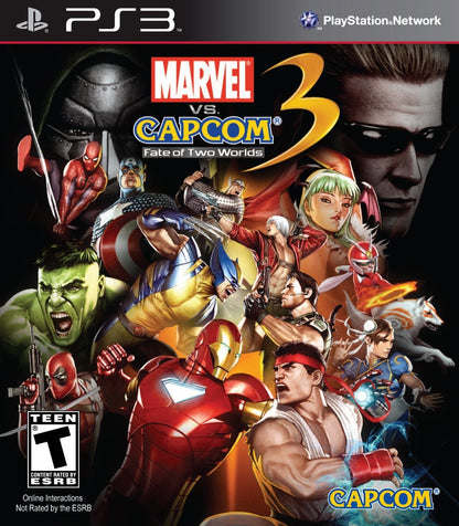 Marvel Vs Capcom 3: Fate of Two Worlds (PS3)