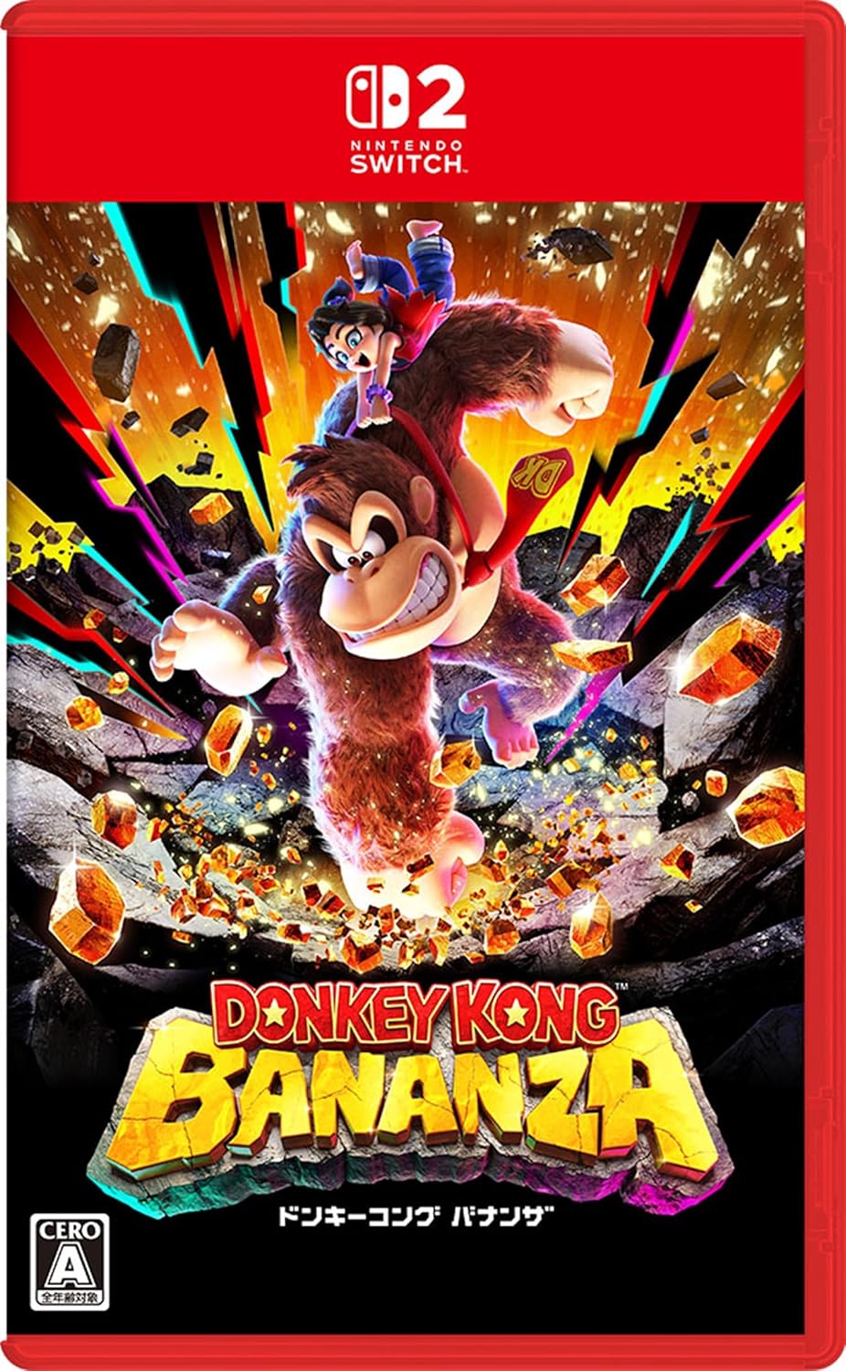Nintendo Switch 2 Donkey Kong Bananza Online Game Services English Version only