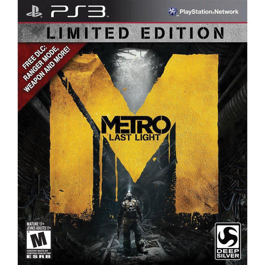 Metro Last Light Limited Edition PS3