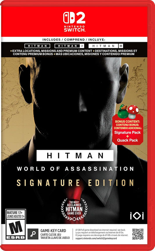 Hitman World of Assassination Signature Edition for Nintendo Switch 2 (Game-key Card)