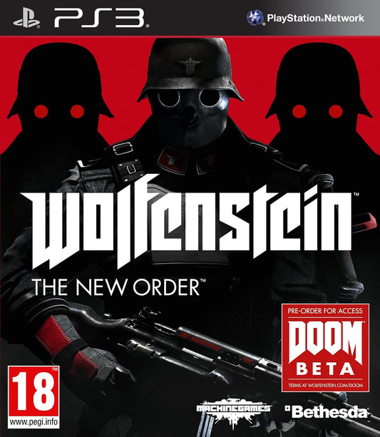 Wolfenstein The New Order Sony Playstation 3 PS3