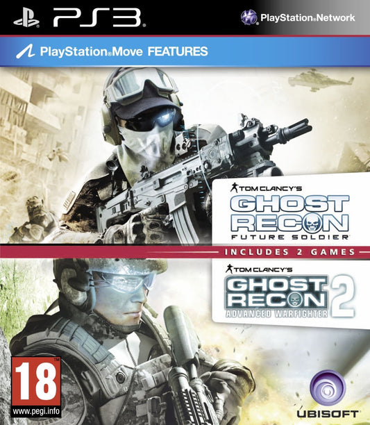 Tom Clancys Ghost Recon Double Pack - Includes Ghost Recon Future Soldier & Advanced Warfighter 2 (PS3)