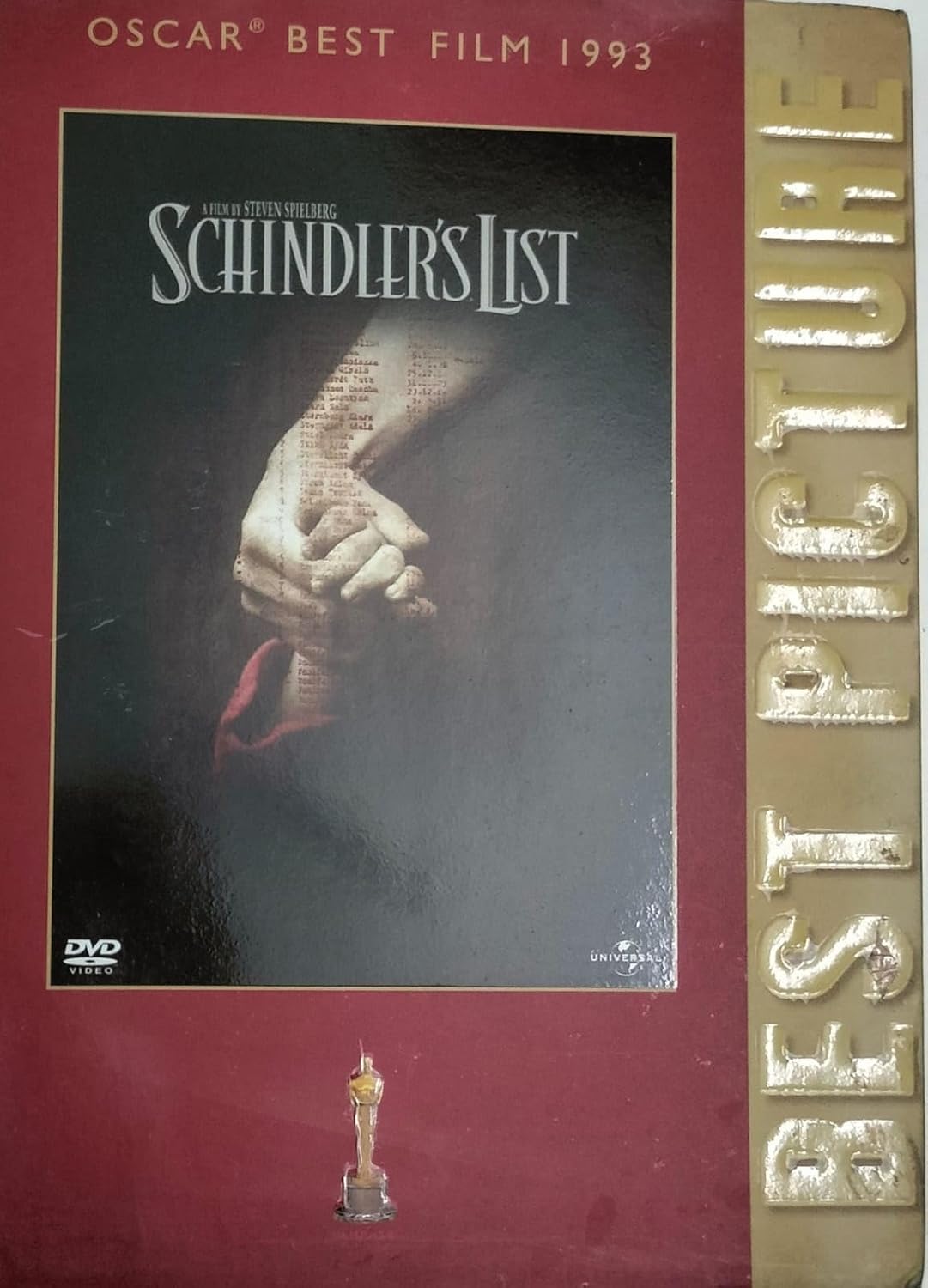 schinders llist English Movie DVD