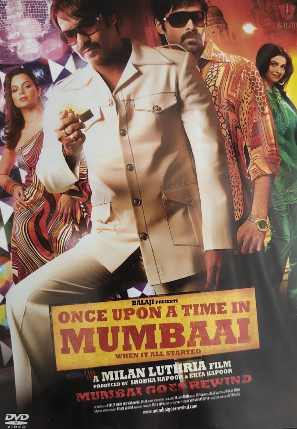 Once Upon a time in Mumbai Movie in Hindi DVD