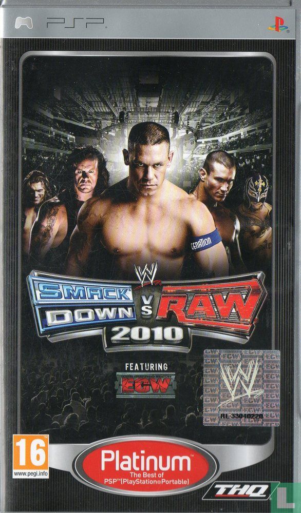WWE Smackdown Vs Raw 2010 (PSP) PLATINUM
