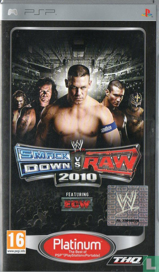 WWE Smackdown Vs Raw 2010 (PSP) PLATINUM