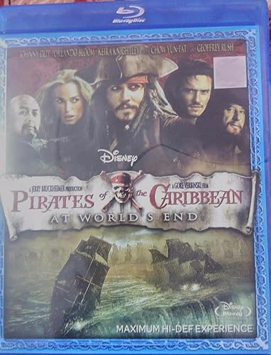 Pirates of the Caribbean: At World's End blue ray dvd