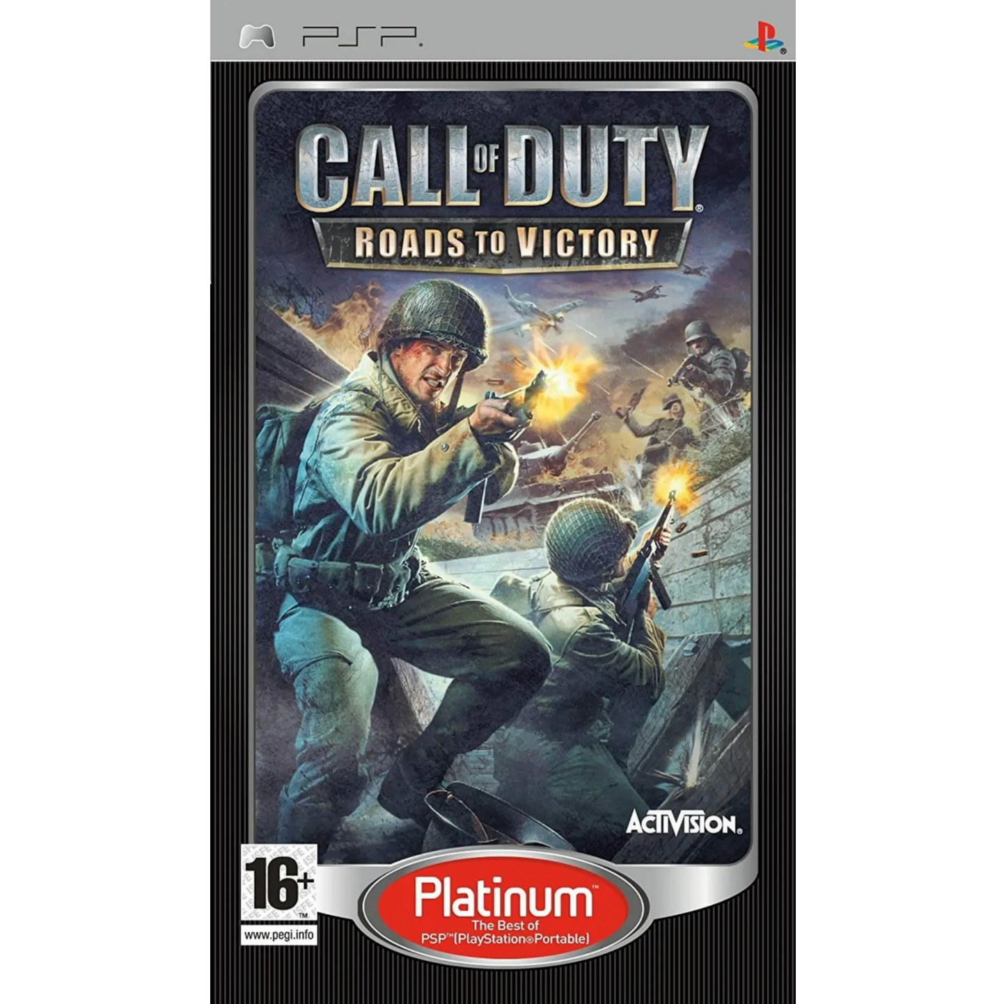 Call of Duty Roads To Victory PSP Platinum