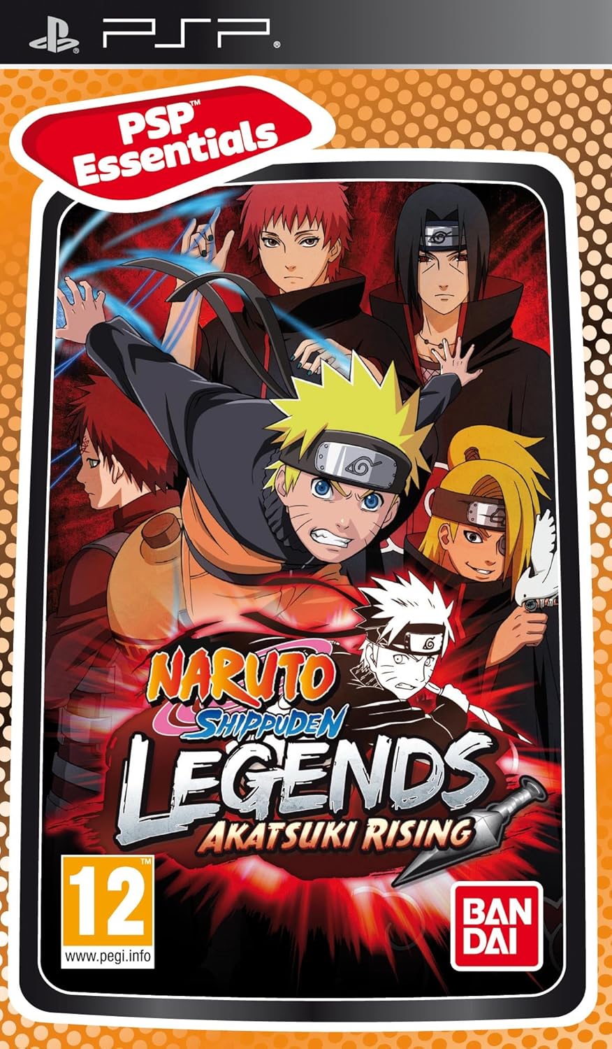 Naruto Shippuden: Legends - Akatsuki Rising (essentials) /psp