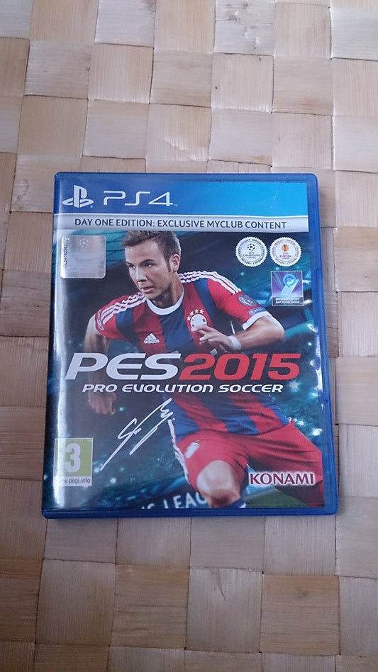 pro evolution soccer 2015 day one edition  ps4
