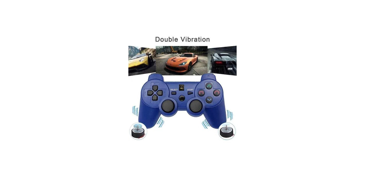 DKD wireless controller for PS3 Blue (Generic)
