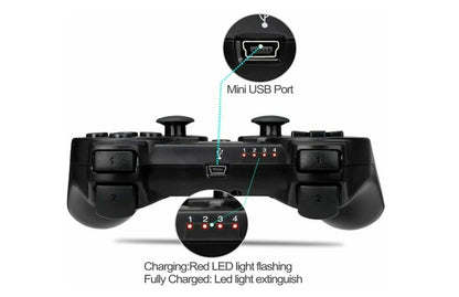 DKD wireless controller for PS3 Black (generic)