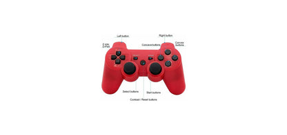 DKD wireless controller for PS3 red (generic)