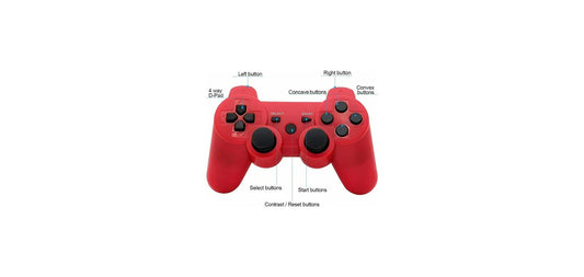 DKD wireless controller for PS3 red (generic)
