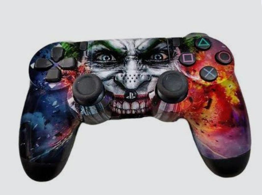 DKD Joker themed wireless controller compatible for PS4 (Generic)