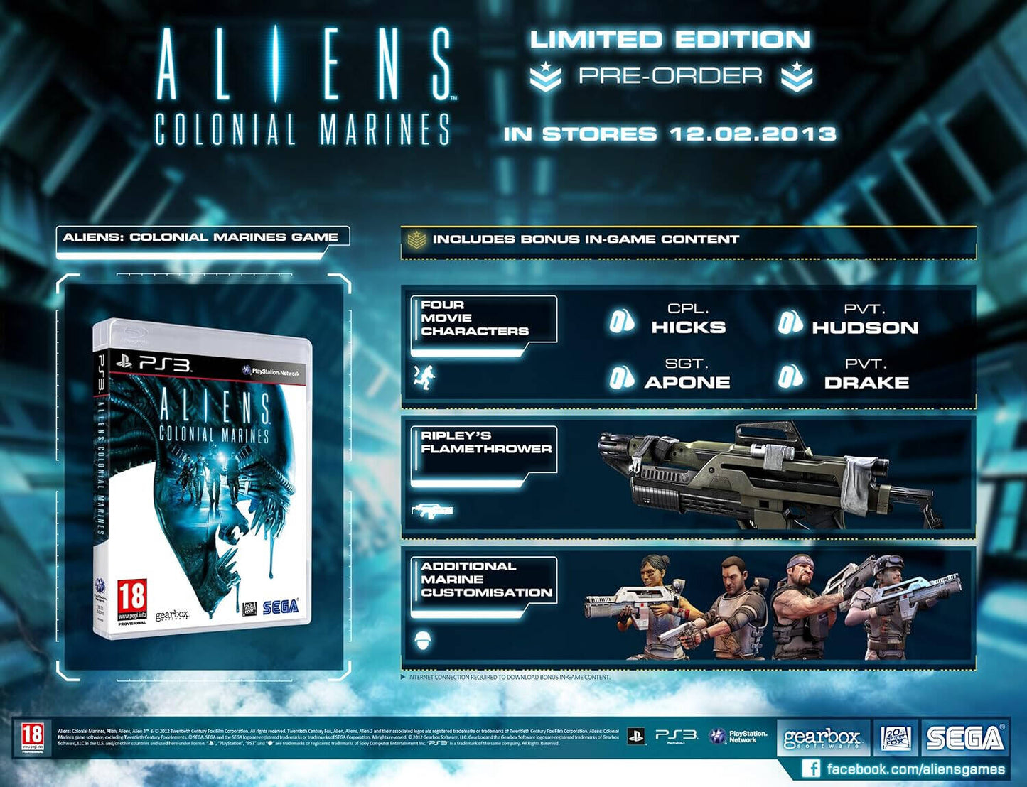 Aliens Colonial Marines Limited Edition  PS3