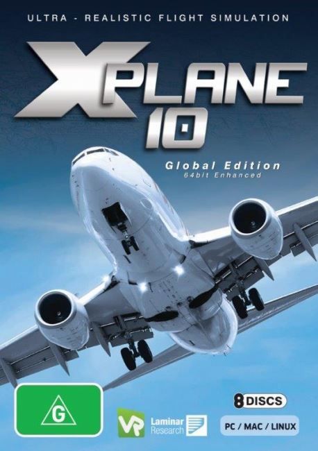 X-Plane 10 Global (Flight Simulator) (PC, Mac)
