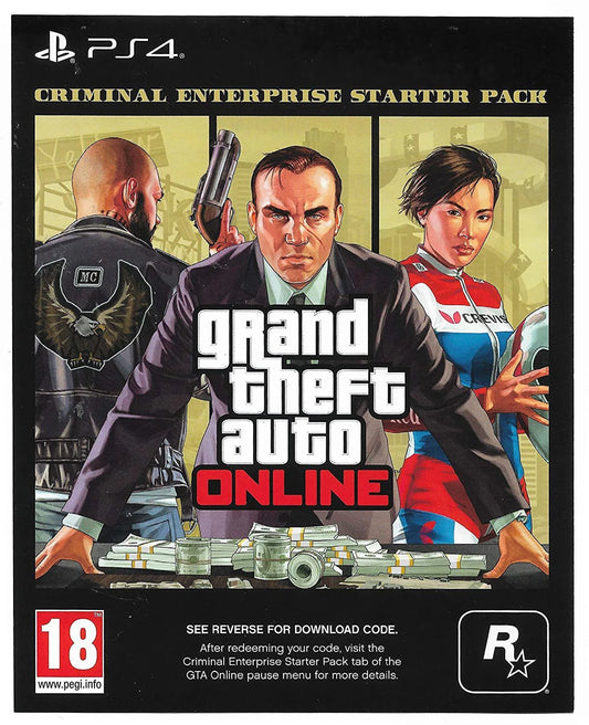 Grand Theft Auto V: Criminal Enterprise Starter Pack PS4 Premium Edition (code online)