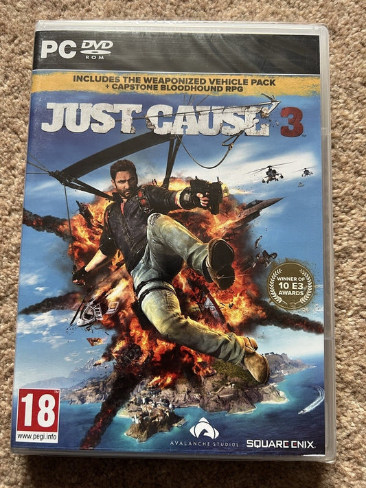 JUST CAUSE 3 with WEAPONIZED VEHICLE & BLOODHOUND RPG PACK - PC -