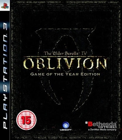 The elder scrolls IV oblivion game of the year PS3